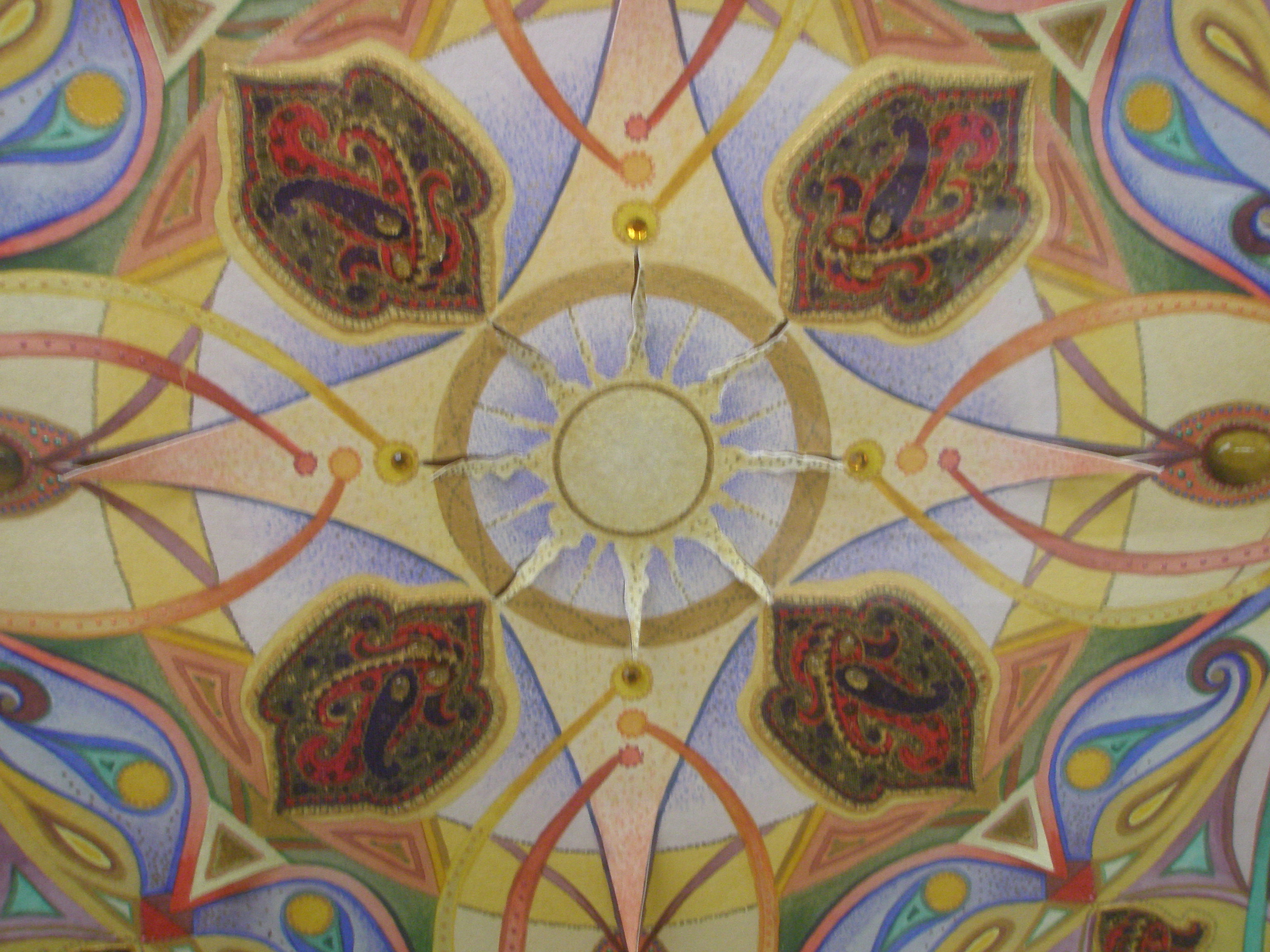 previous mandalas | 'tapestry of light' mandala
